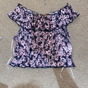 EBONIE N IVORY ASOS Floral Blouse